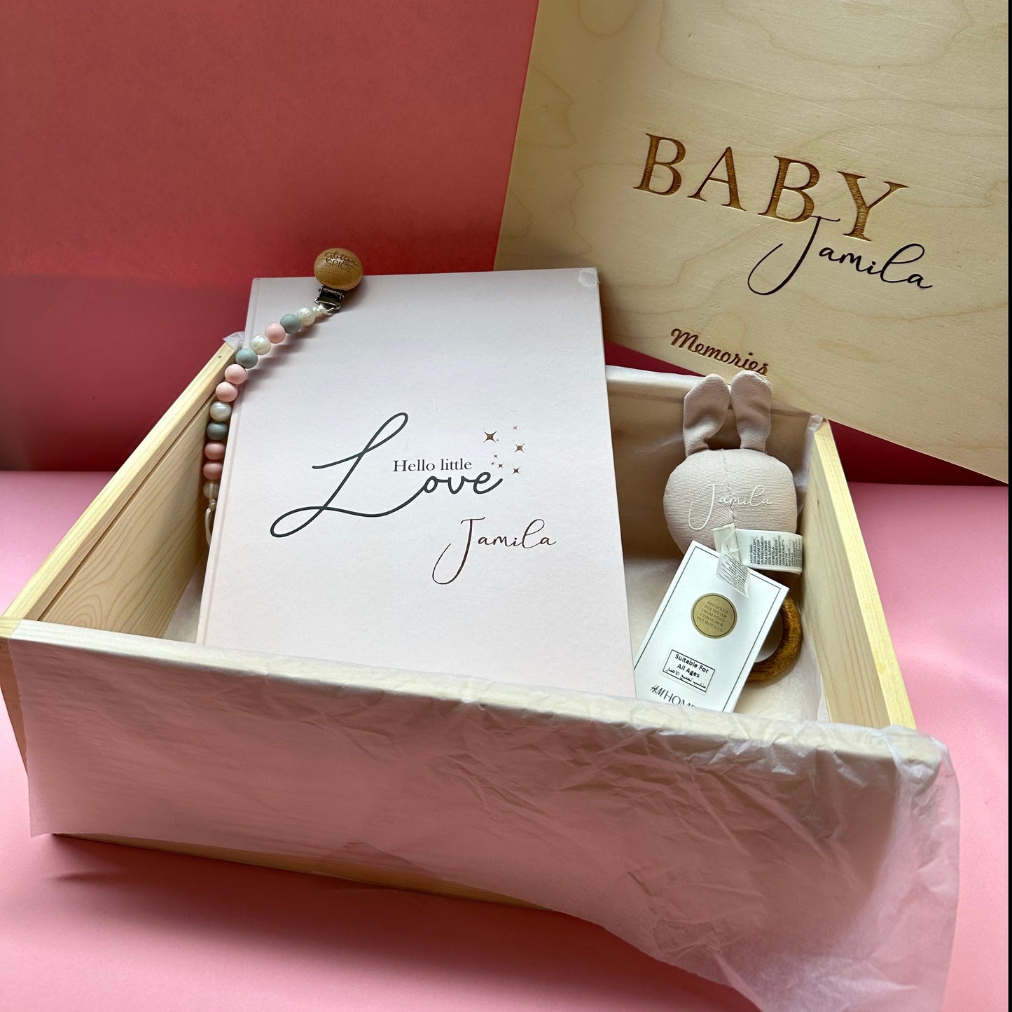 Baby keepsake box