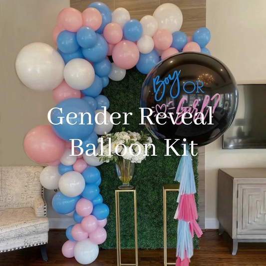 gender reveal balloon kit