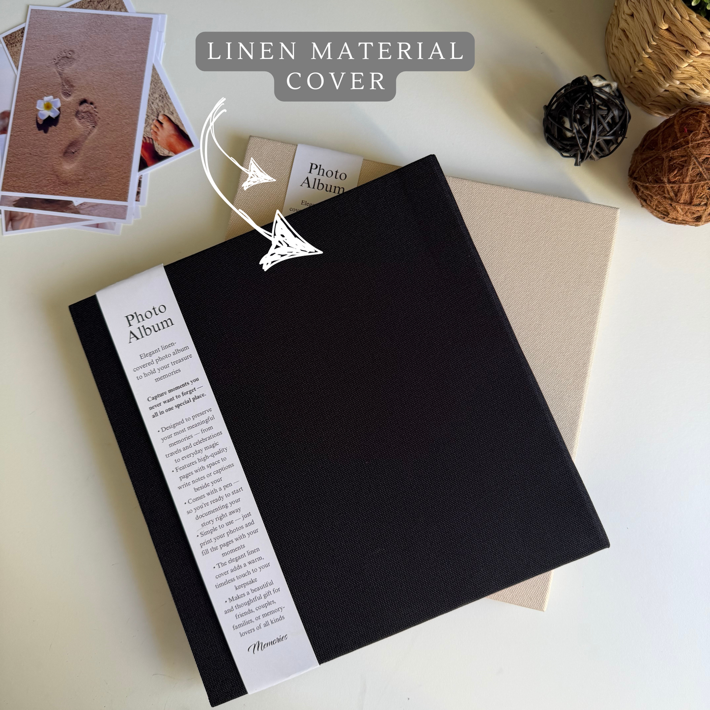 Linen Photo Album
