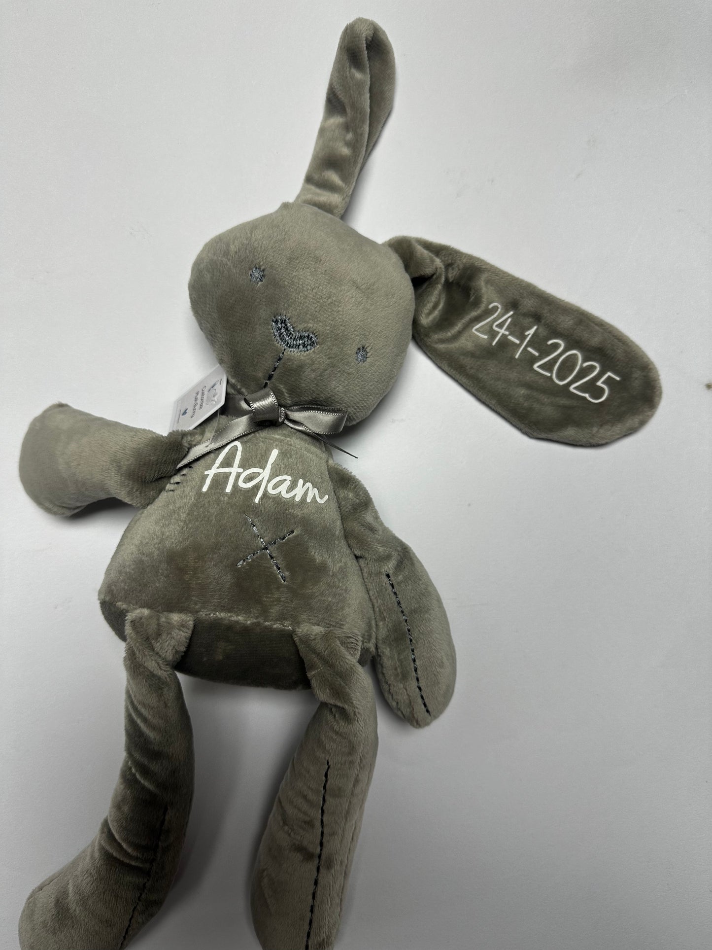 Personalized Plush Bunny