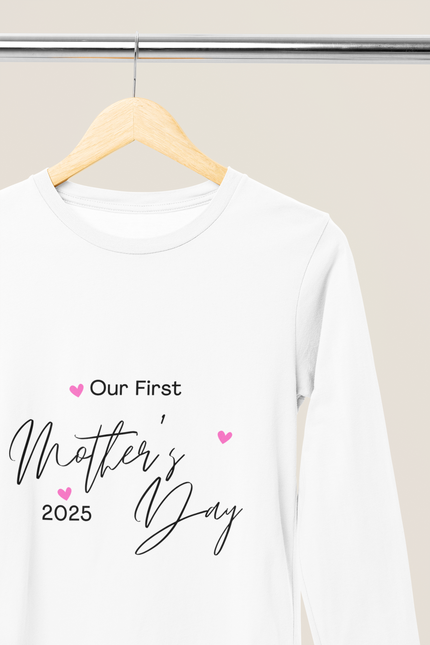 Matching Our First Mother's Day T-shirt/babysuits
