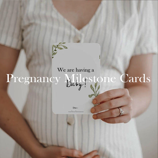 Pregnancy milestone cards