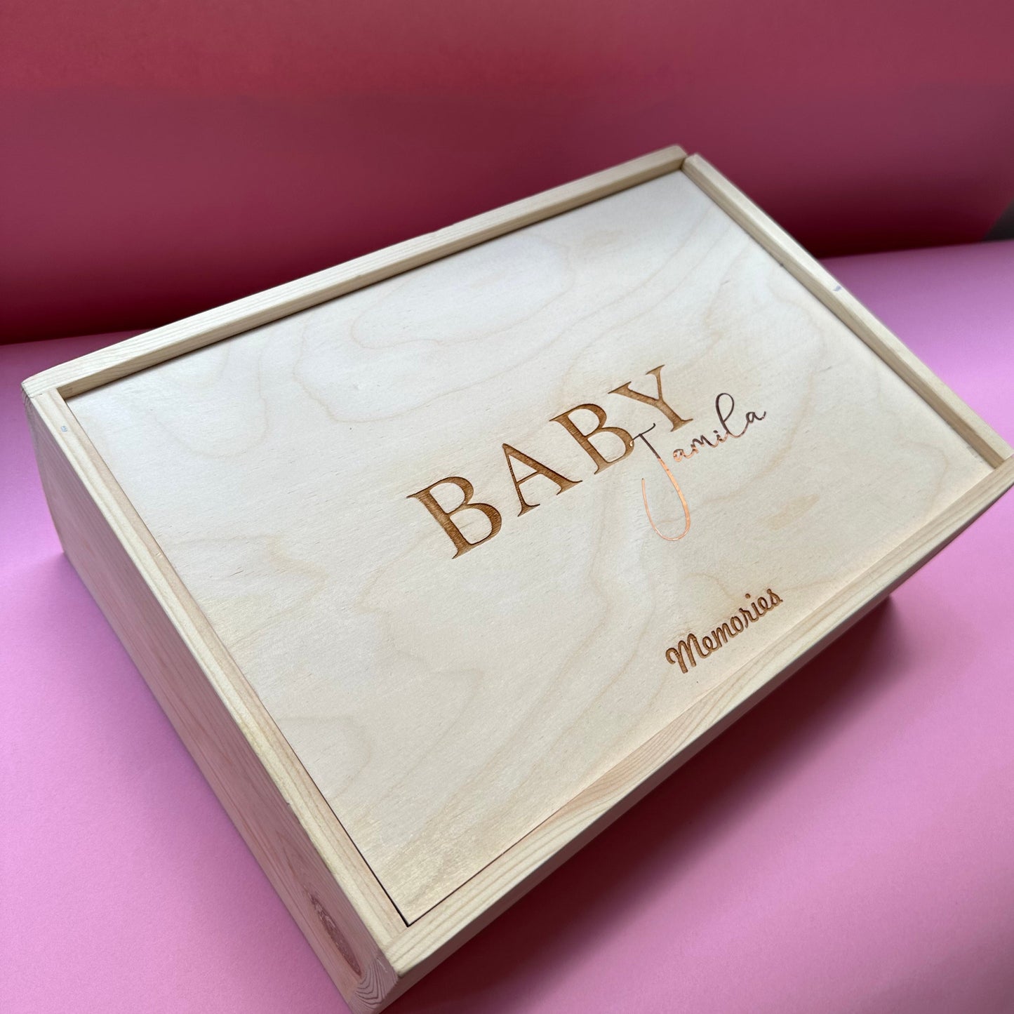 Baby keepsake box