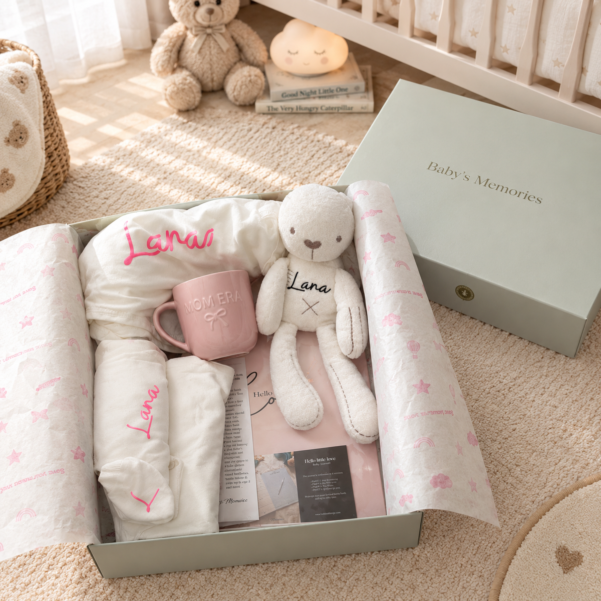The full story baby gift box