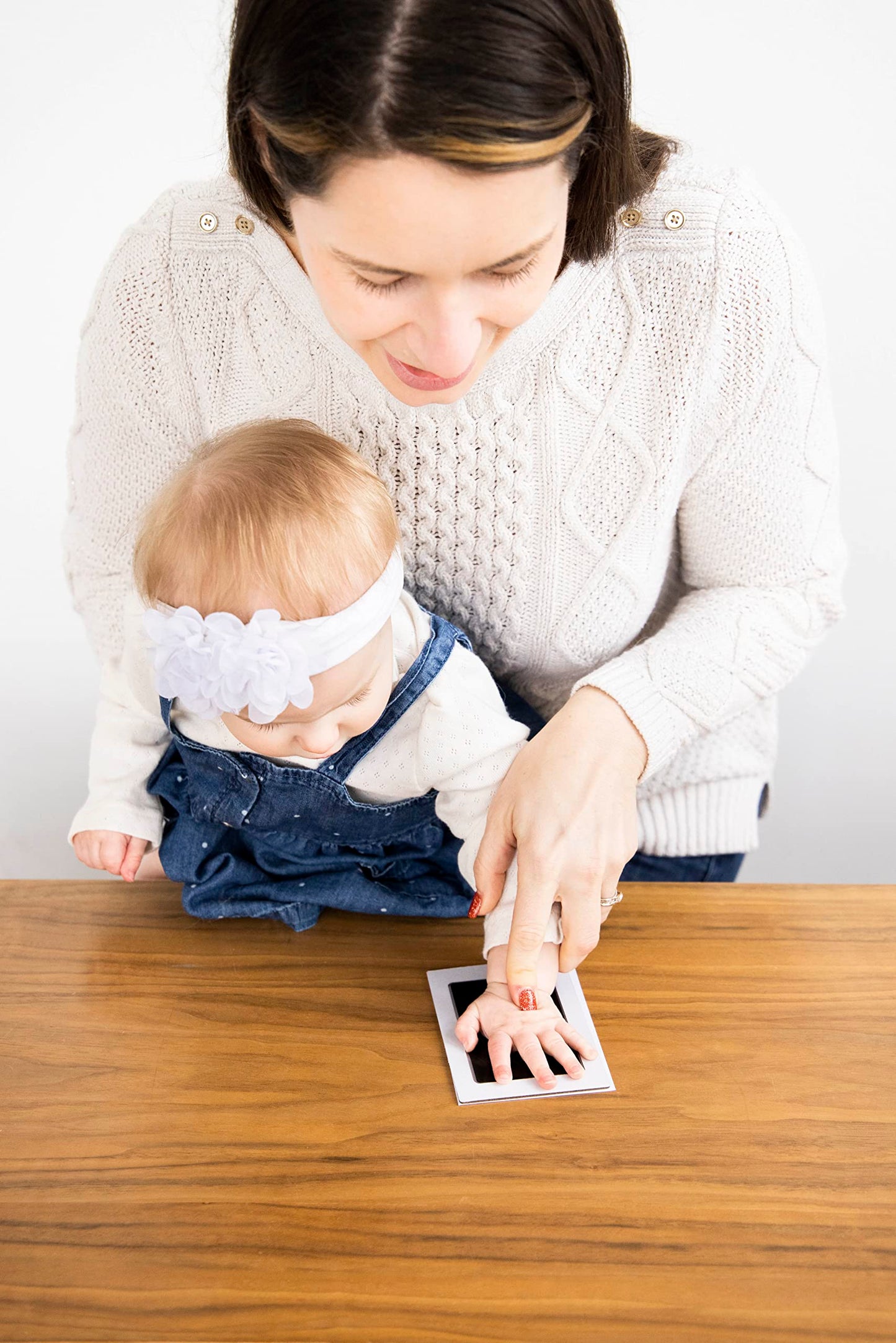 Clean-touch ink pad set