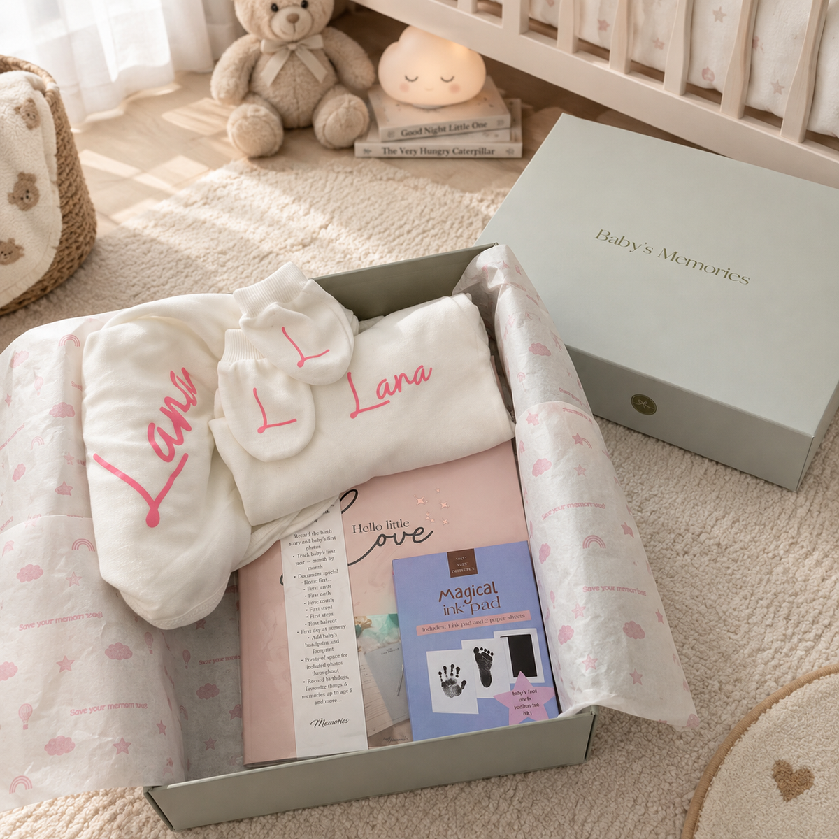 The Essentials baby gift box