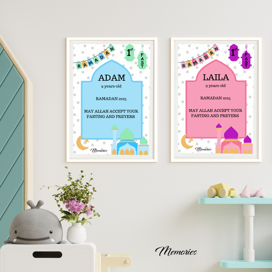 Personalized first fasting frame