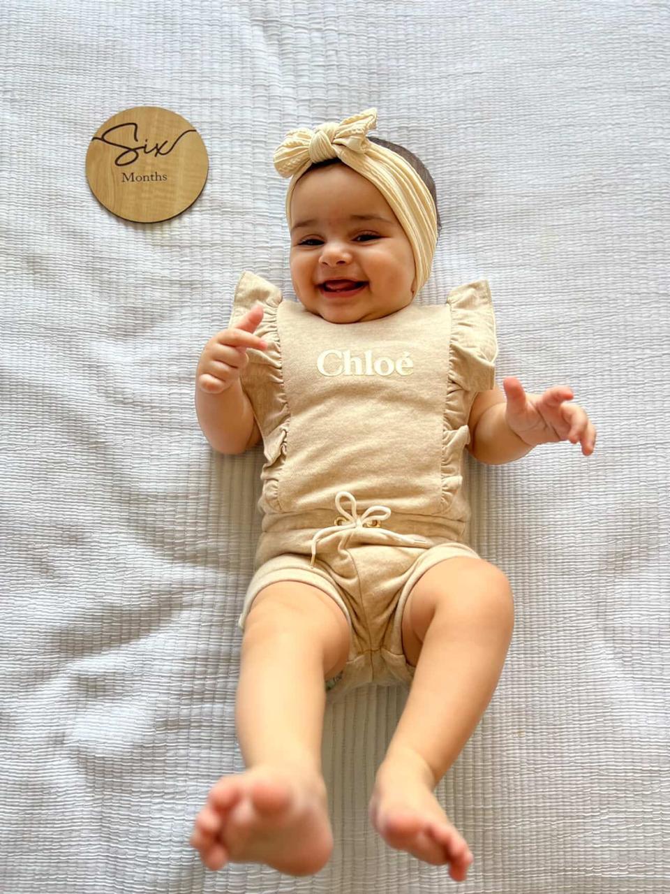 Baby wooden milestone cards